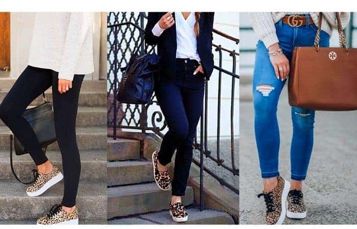 22 outfit combos!]?What to wear with leopard print sneakers?