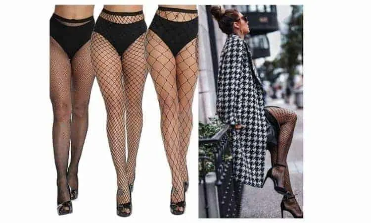 How to wear fishnet tights without looking trashy?