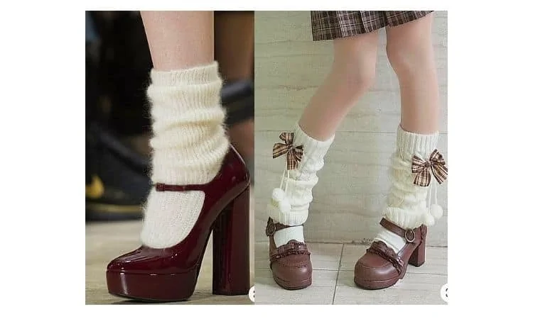 HOW TO WEAR MARY JANES WITH SOCKS?
