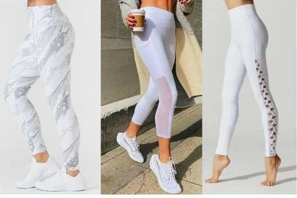 white leggings outfit ideas