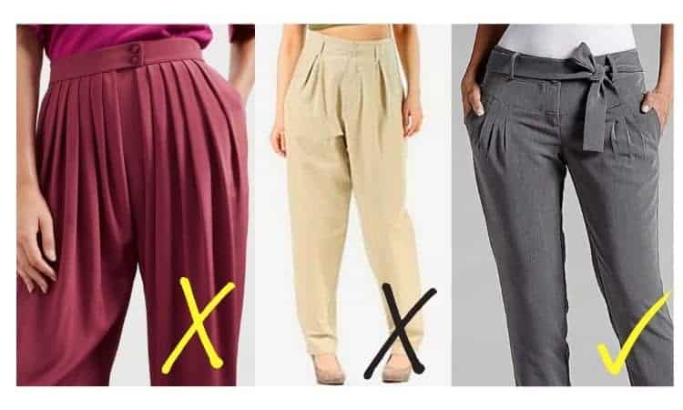The Comprehensive Guide to Dress Inverted Triangle Body Shape  Casual  trousers women Khaki fashion Fashion