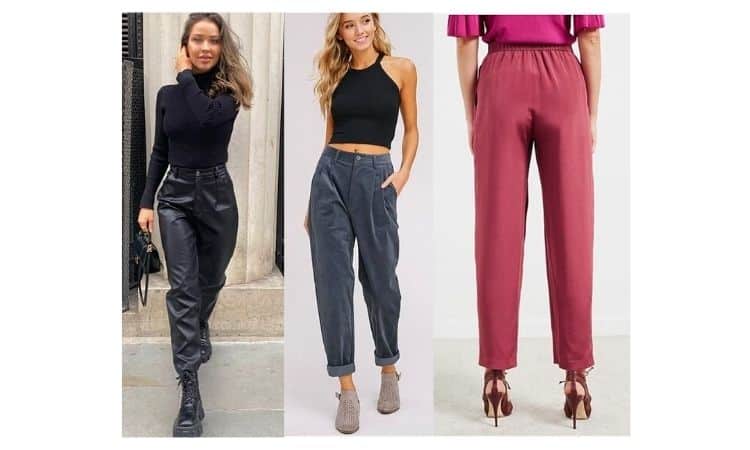 What to wear with peg trousers 