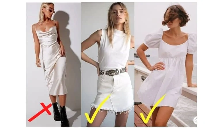 how to dress down a white dress