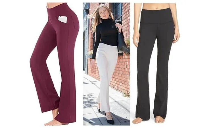 how to dress up yoga pants for work