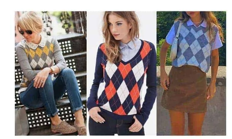 WHAT TO WEAR WITH AN ARGYLE SWEATER