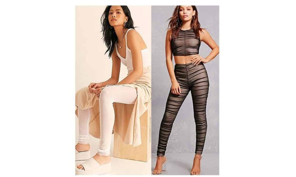what to wear with mesh leggings and mesh tights