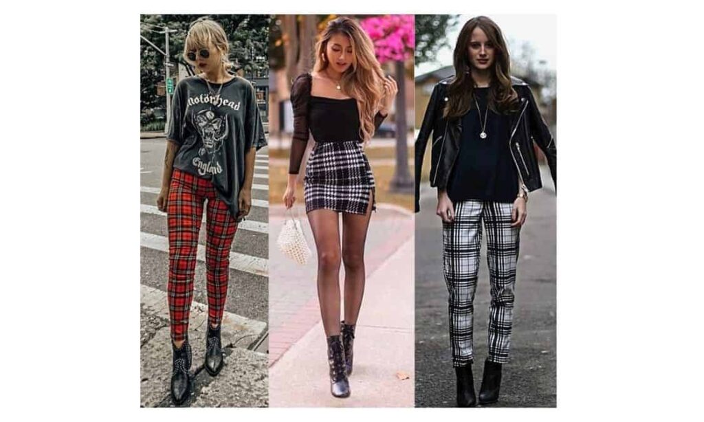 How to dress punk rock girl grunge