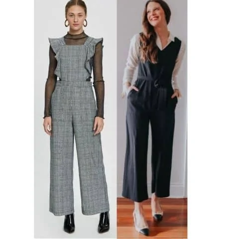 how to wear a long romper or jumpsuit in the winter