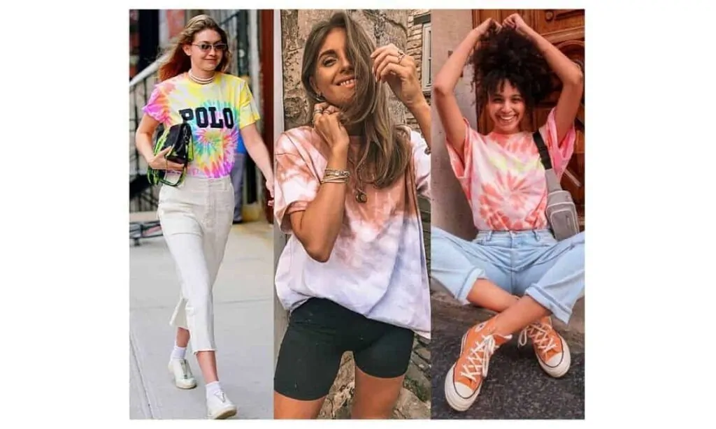 what to wear with tie-dye shirt