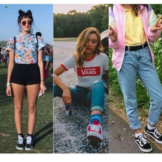 what to wear with vans womens , wear vans in vintage style