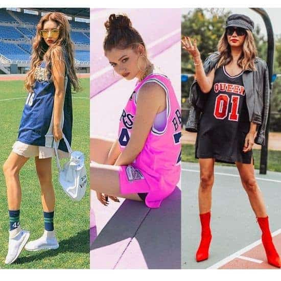 how to style basketball jersey girl