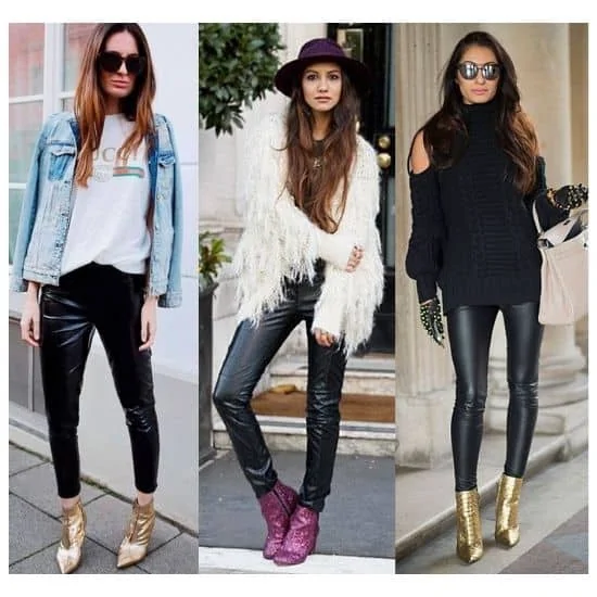 18 GLITTER BOOTS outfits 2023! How to wear rhinestone boots?