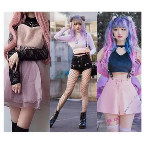 pastel goth outfit ideas