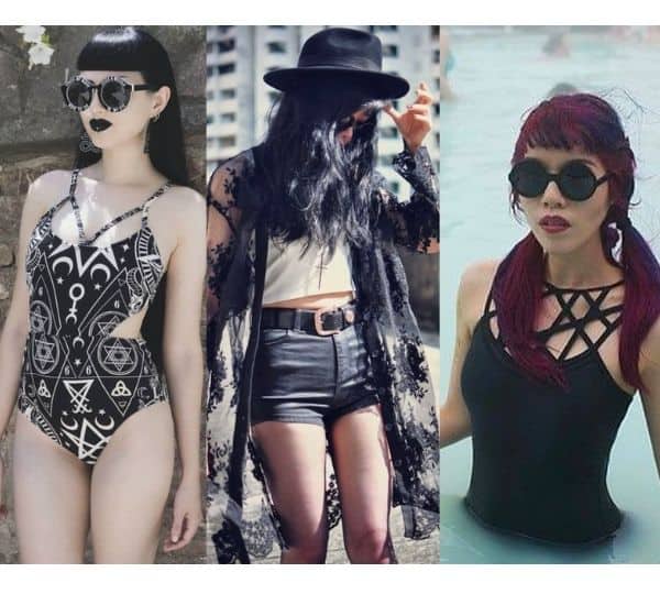 summer goth outfit ideas