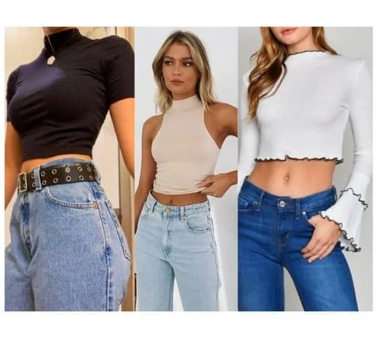 mock neck outfit ideas for ladies