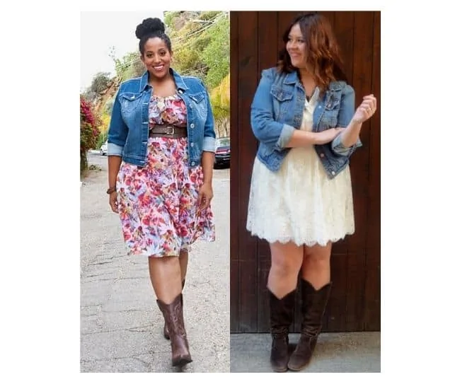 plus size cowgirl outfit ideas, western girl fashion plus size