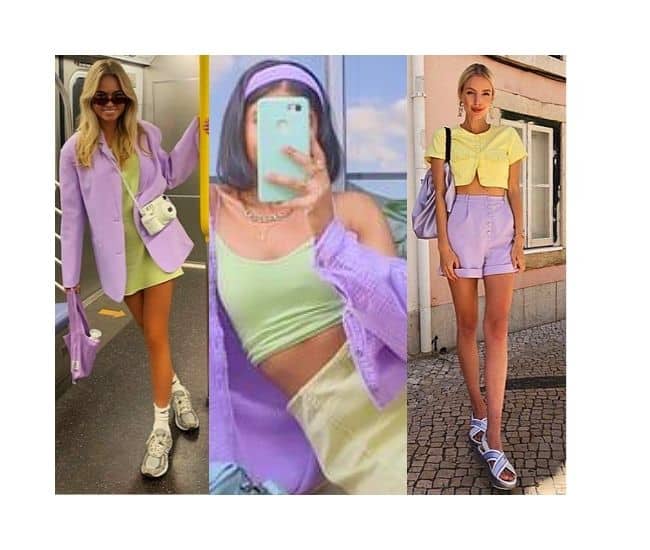 what to wear with lavender, what to wear with lilac