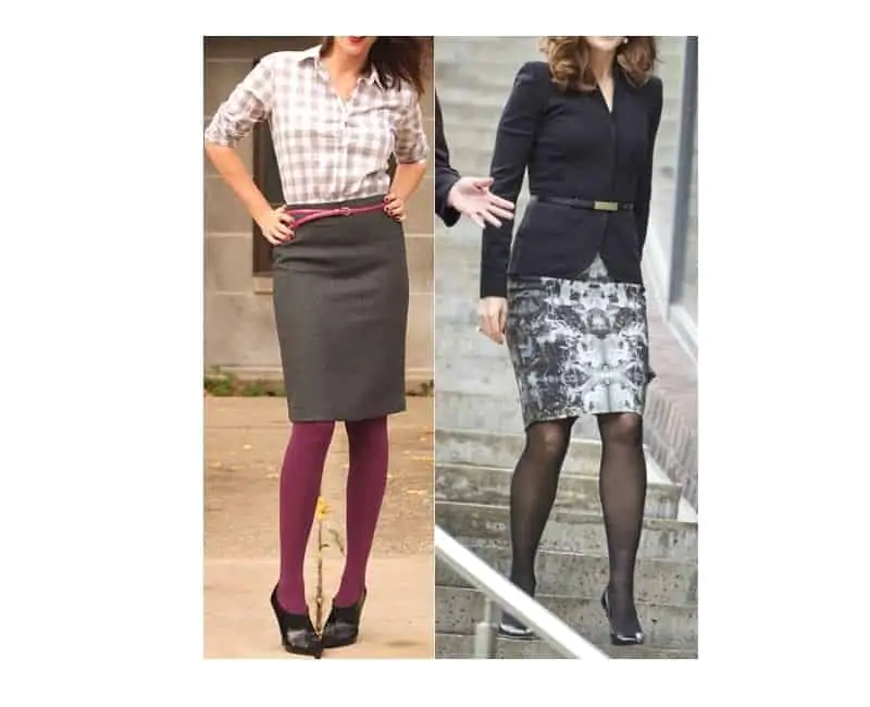 How to style pencil skirt plus size