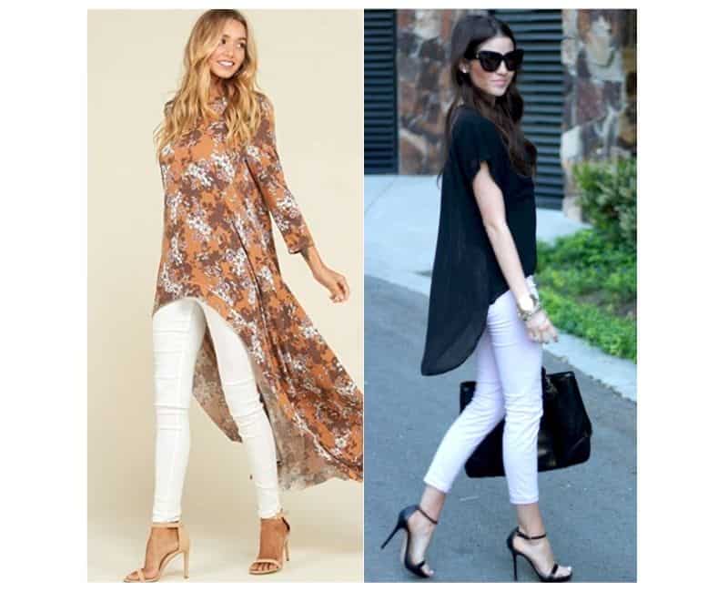 HOW TO WEAR WHITE JEANS WITH CELLULITE