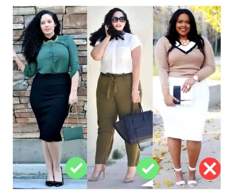 business causal outfit ideas plus size