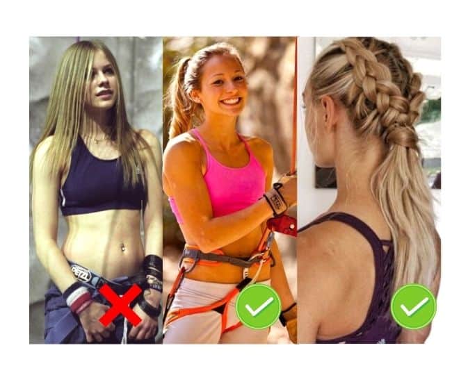 hairstyles for rock climbing date
