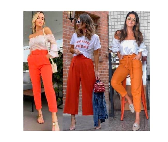 WHAT TO WEAR WITH ORANGE SHORTS & PANTS