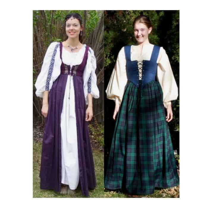 Ladies Scottish outfits for Renaissance Faire 