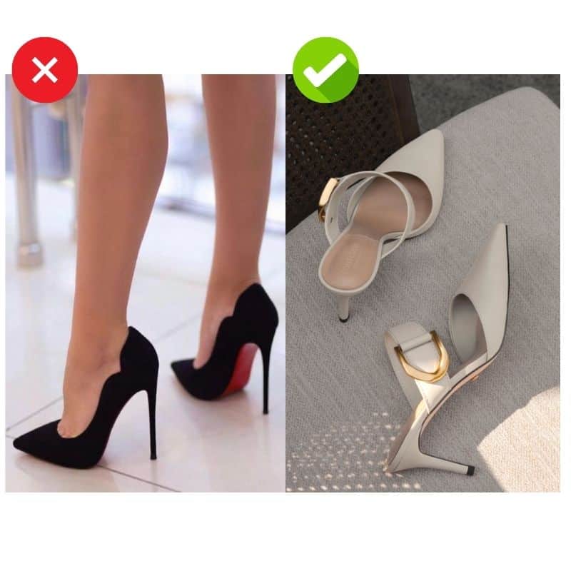 What shoes to wear on a blind date
