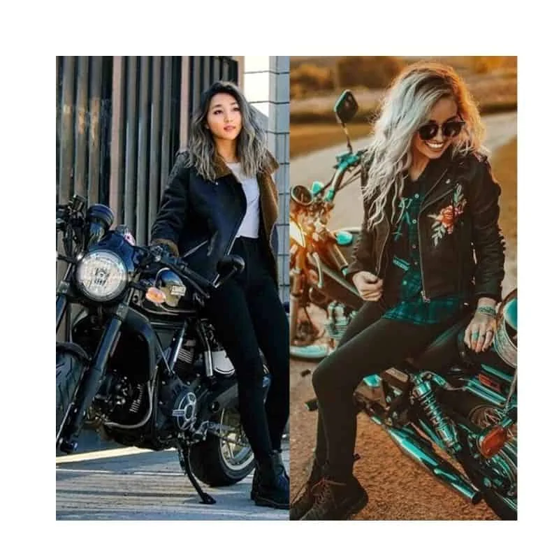 What to wear on a cold motorbike date 
