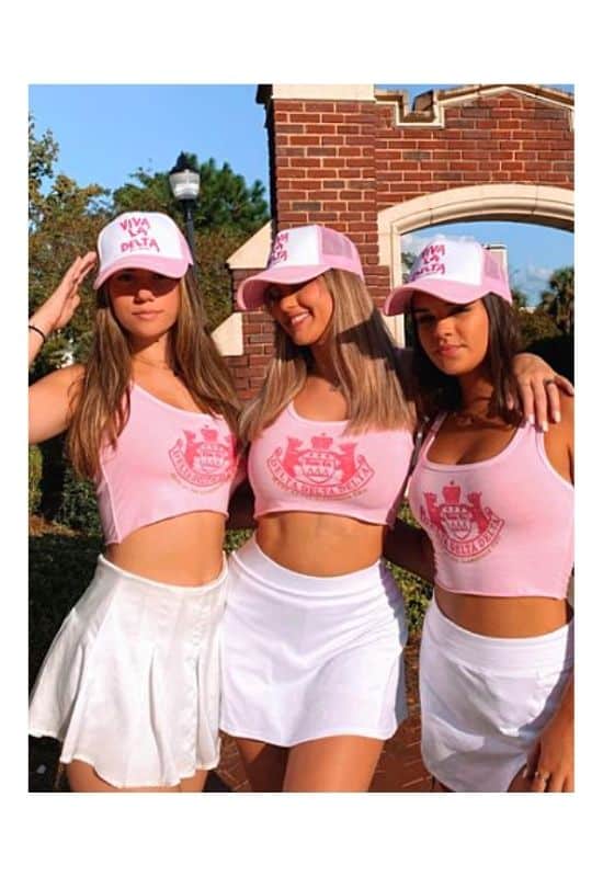 stereotypical sorority girl outfits