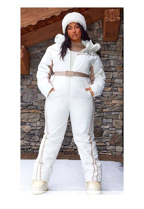 Cute snowboarding outfit plus size