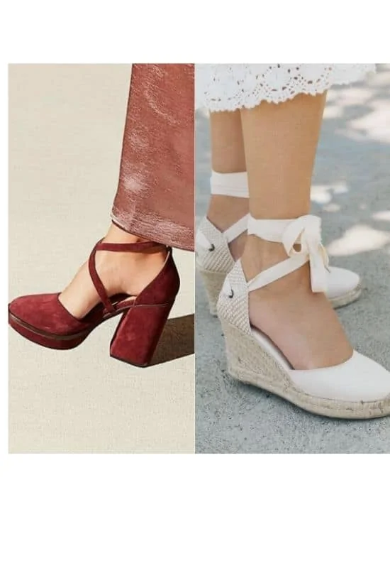 What shoes to wear to post elopement party