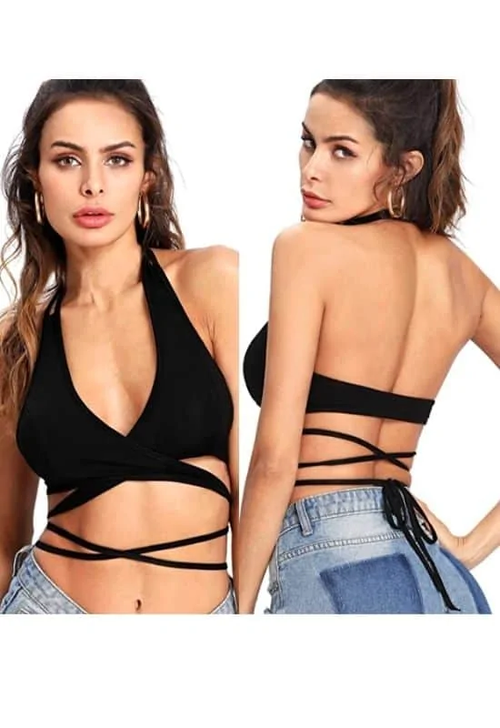 crop top music festival outfits