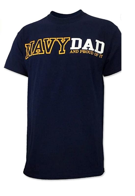 Navy dad shirt