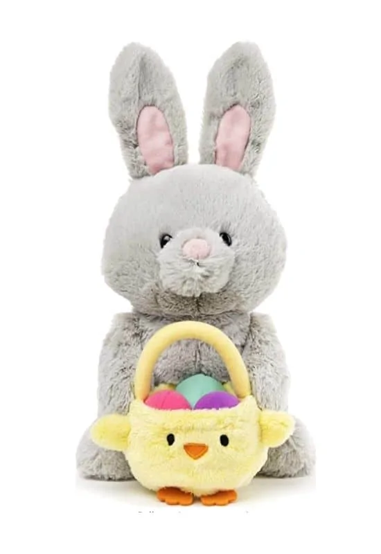 easter bunny and basket