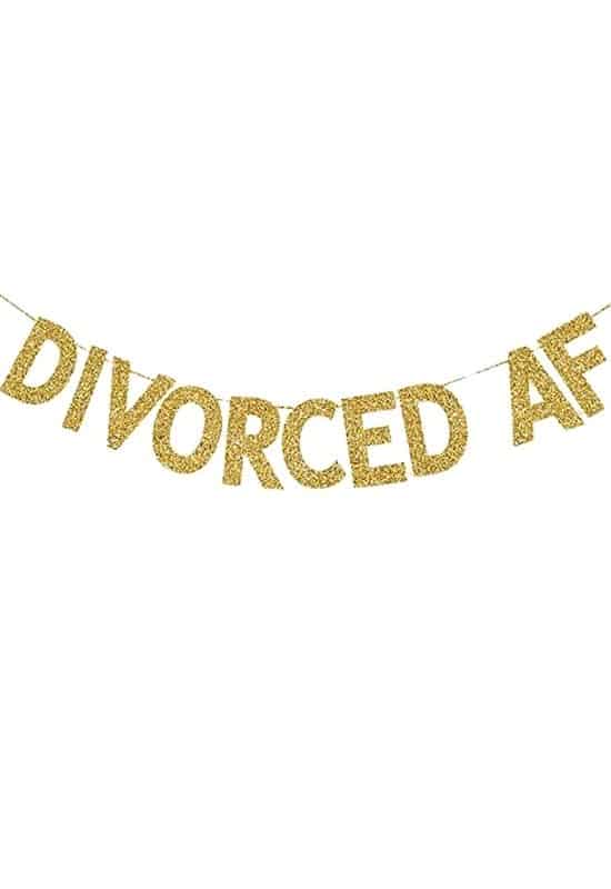 Divorced AF Banner