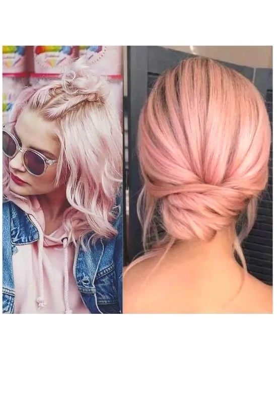 what to wear to pink hair