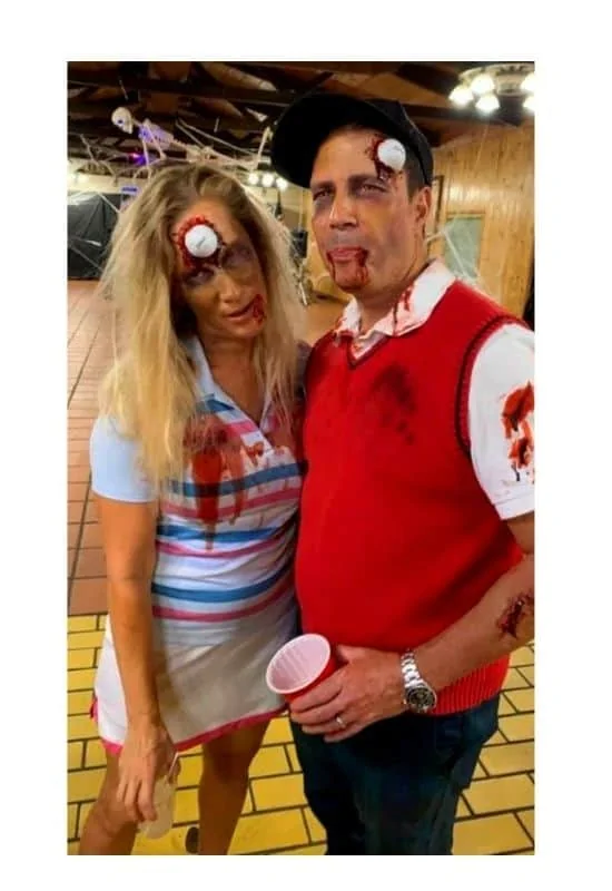 Golf halloween couples costume ideas