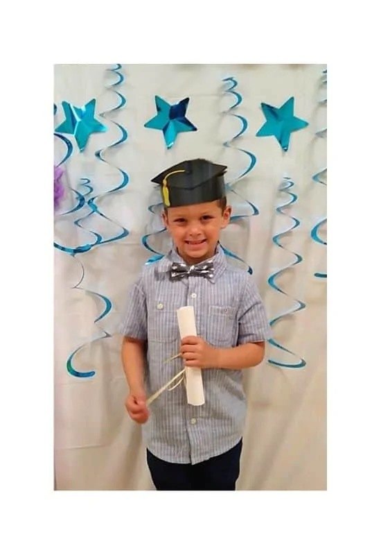 Kindergarten graduation outfit boy