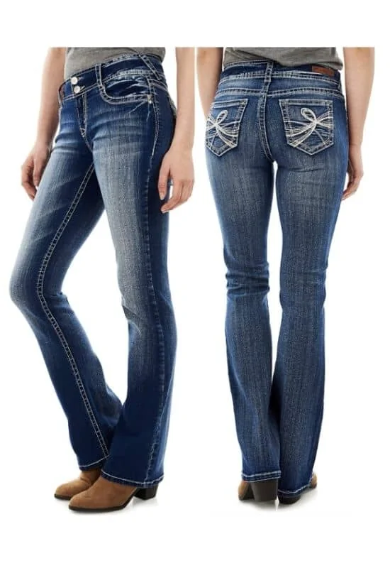 Bootcut jeans for line dancing