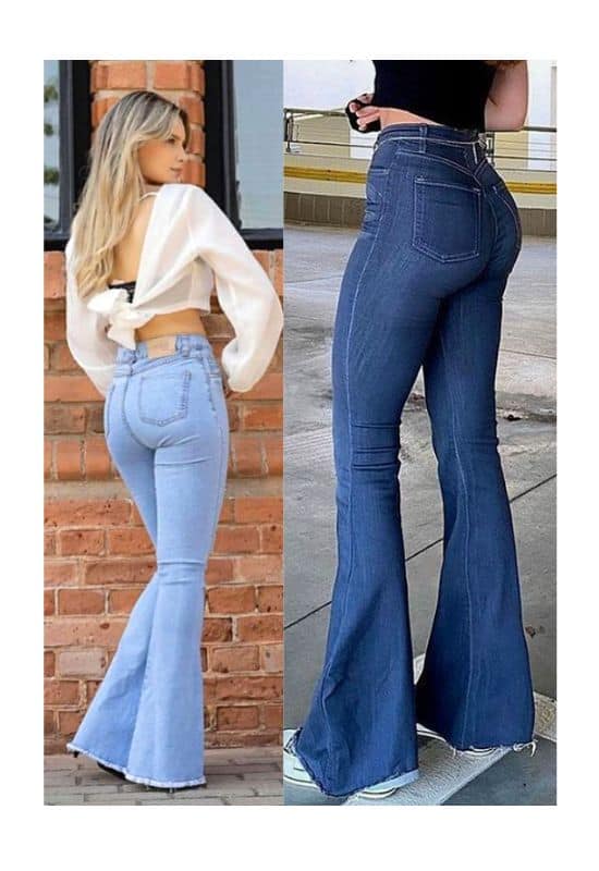 bootcut jeans to make bum look bigger