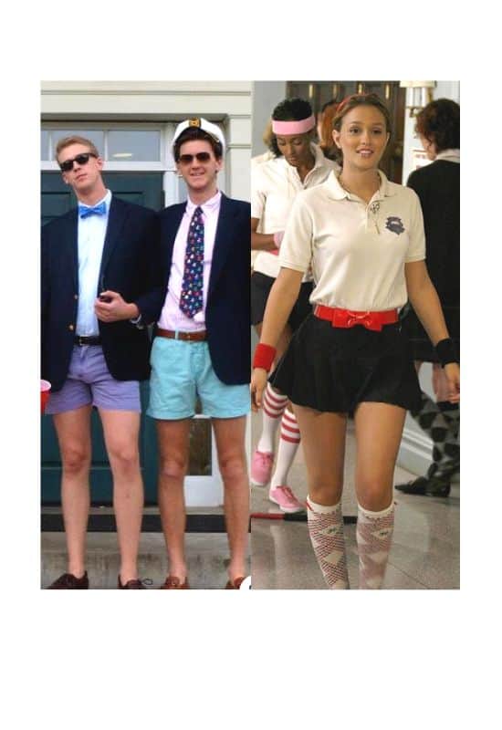 what to wear to a frat themed party