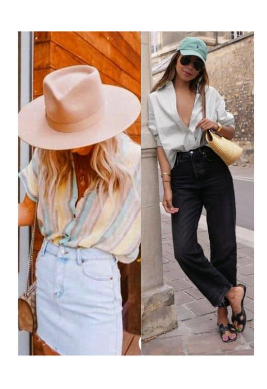 broad shoulder outfit ideas