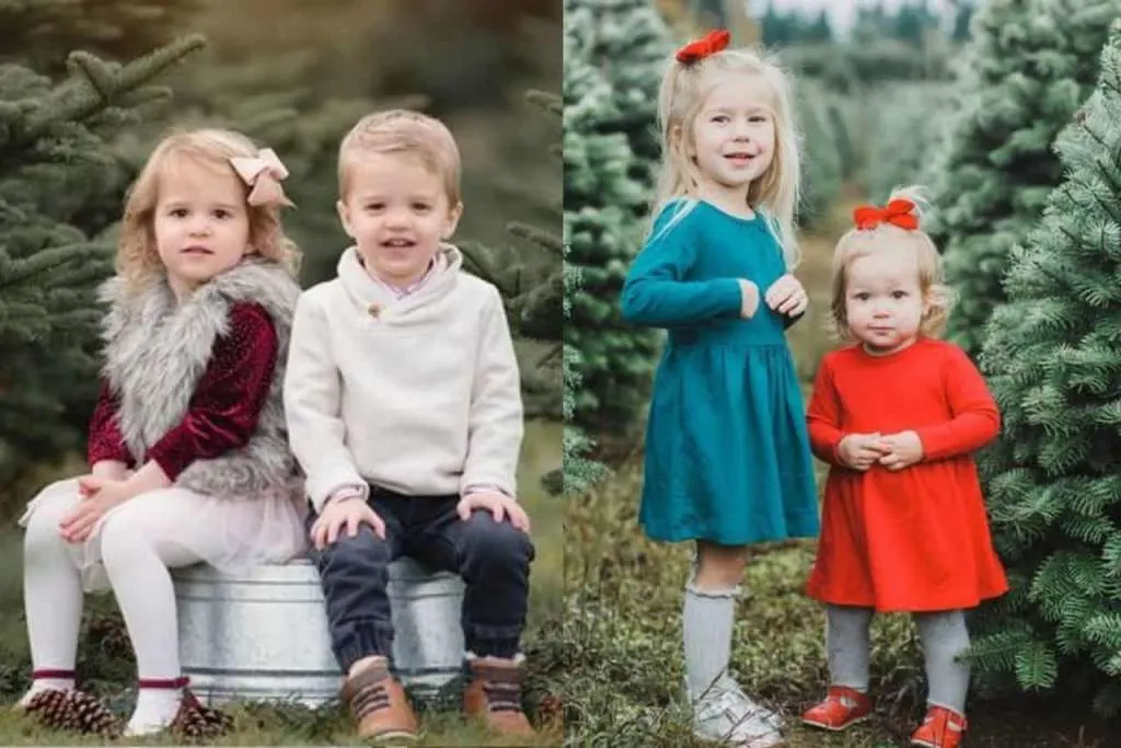 Christmas Card Outfits For Siblings  Ideas 