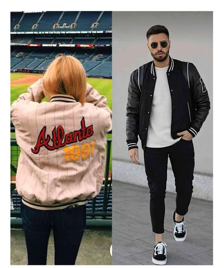 Baseball jacket outfit ideas