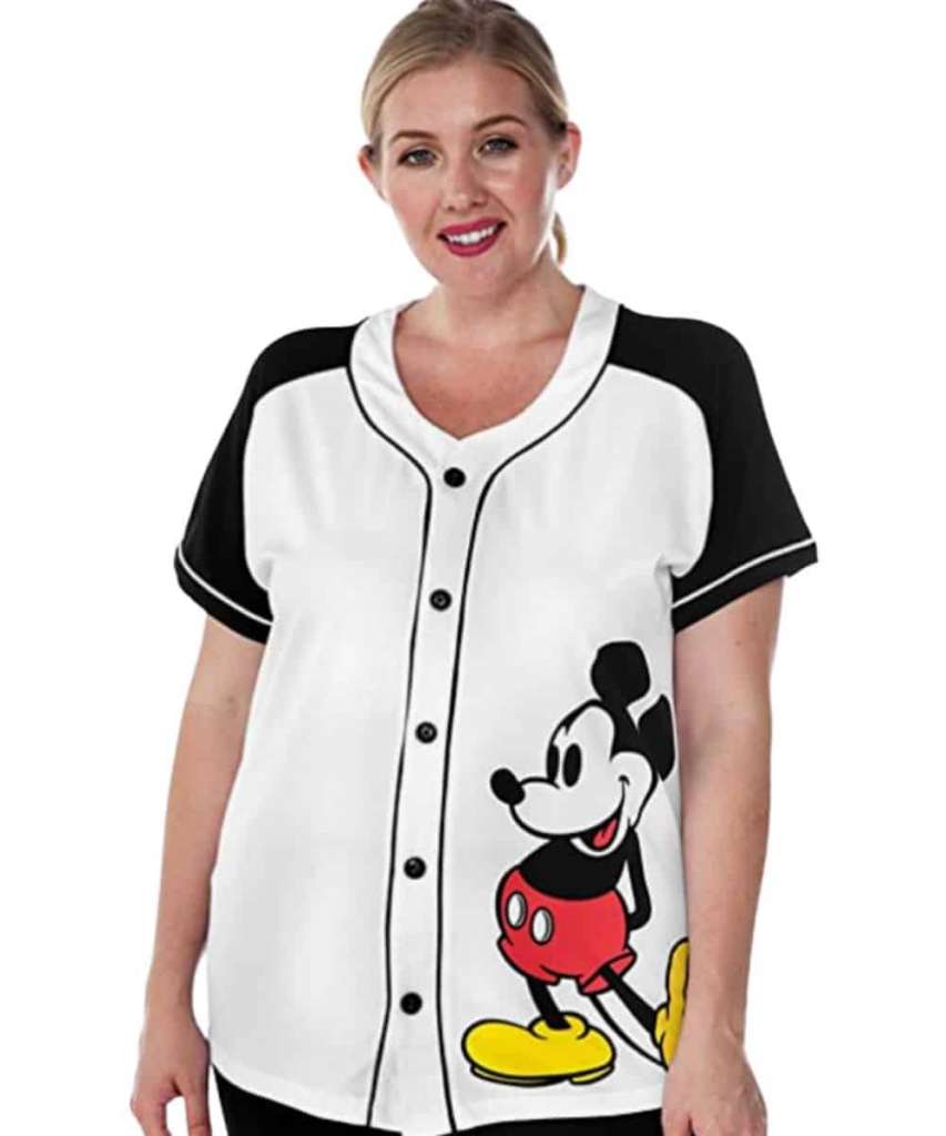 Mickey mouse baseball jersey
