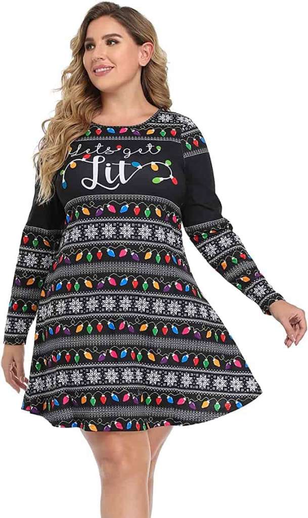 Plus size ugly Christmas sweater ideas