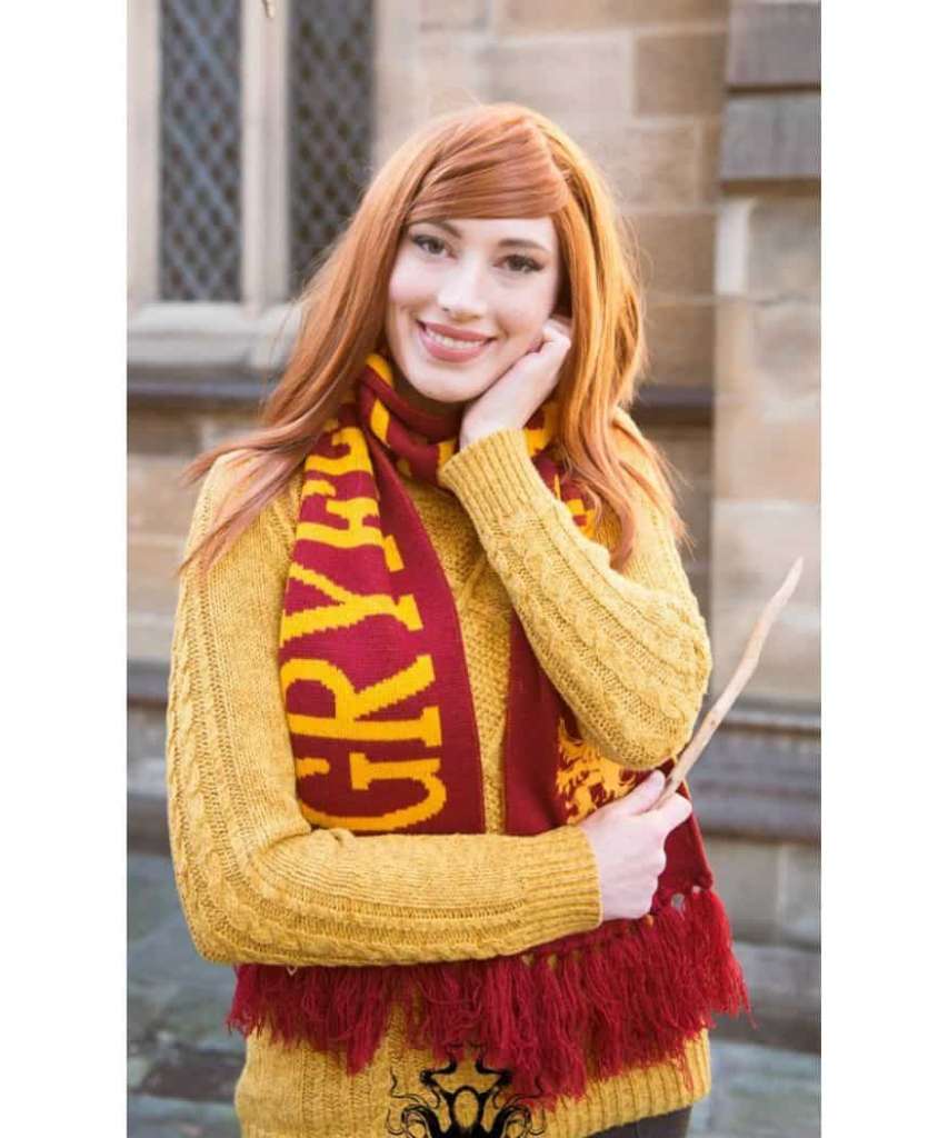 Gryffindor colors Red & gold outfit ideas