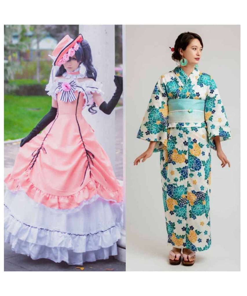 what to wear to anime convention and Japanese parties