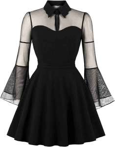10 IN-STYLE Goth outfit ideas 2023! *from modern to dressy*
